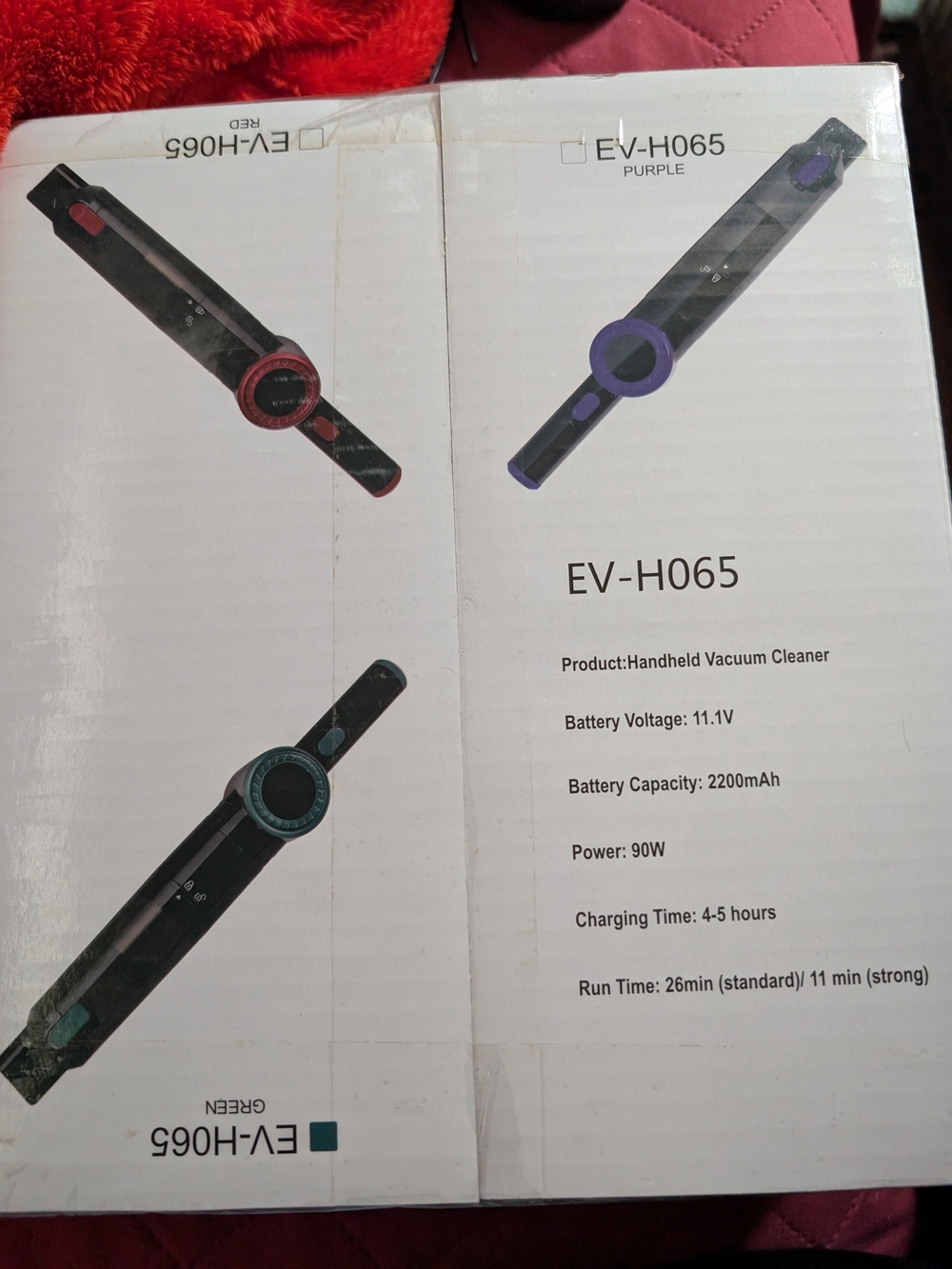Whall Handheld Vacuum Cleaner NIB